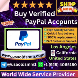 Buy Verified PayPal Accounts