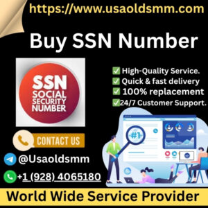 Buy SSN Number
