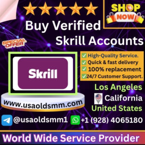 Buy Verified Skrill Accounts