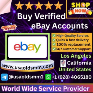 Buy Verified eBay Accounts