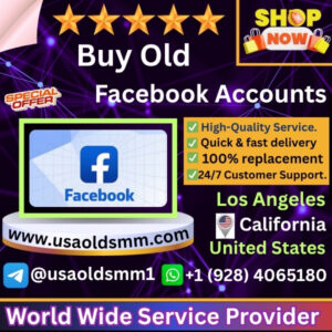 Buy Old Facebook Accounts