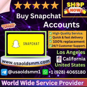 Buy Snapchat Accounts