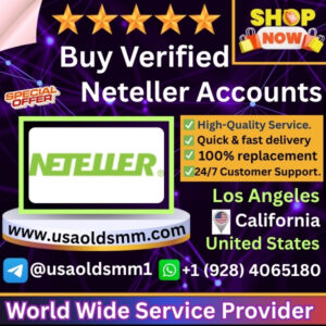 Buy Verified Neteller Accounts