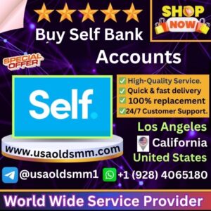 Buy Self Bank Account