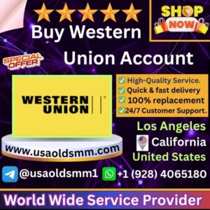 Buy Western Union Account