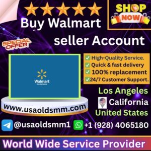 Buy Walmart seller Account